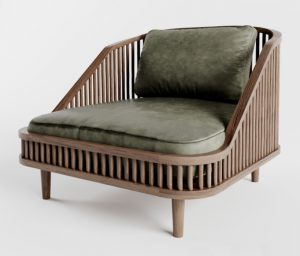 Sofa đơn Dedar KBH (Ash)